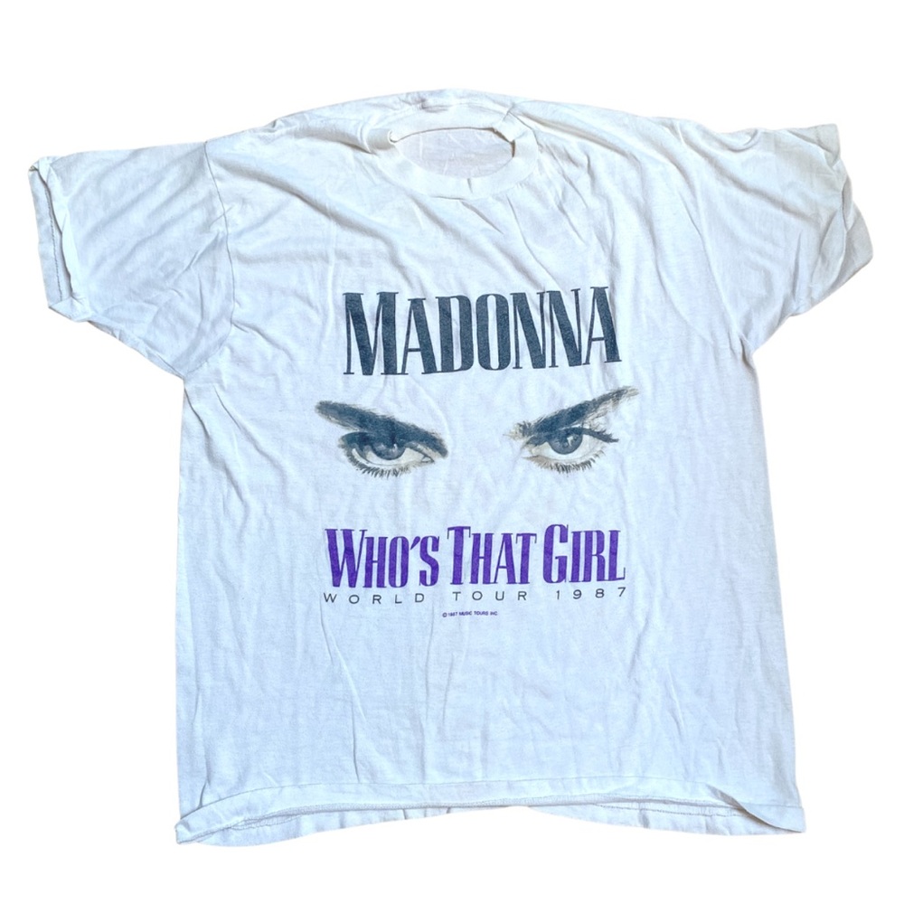 Madonna Who's That Girl Tour T-Shirt